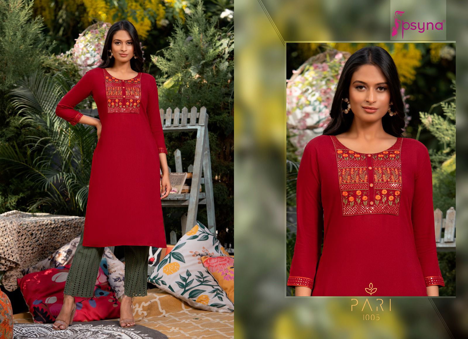 Pari Vol 10 By Psyna Designer Kurtis Catalog